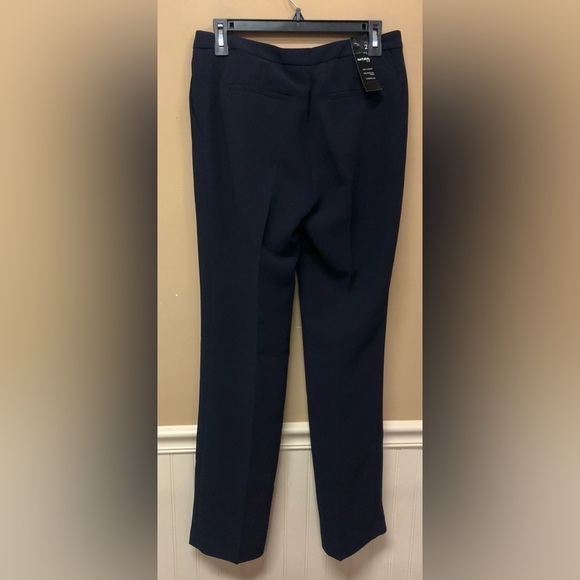 Jones New York Collection Platinum Dark Blue Dress Pants Fully Lined Size 2 NWT - Picture 2 of 7